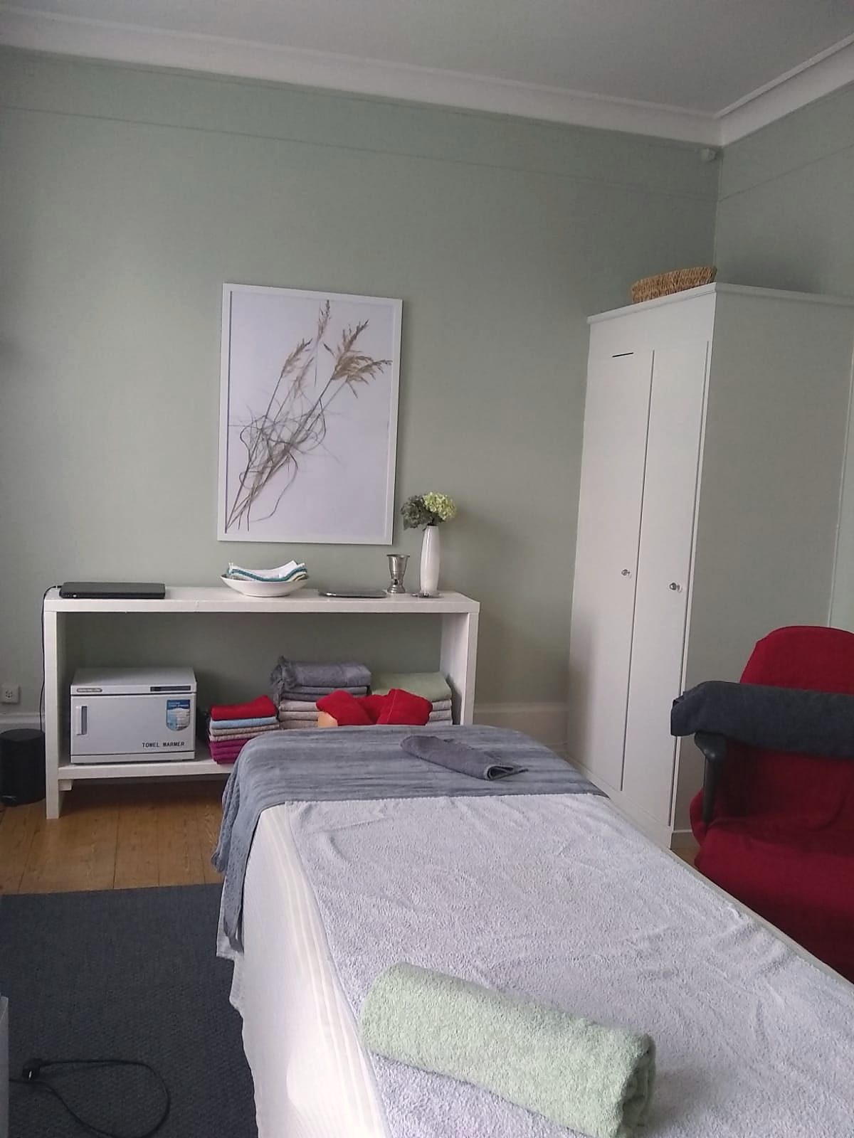 Behandlingsrummet på Hagtornsvägen 3.